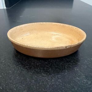 Antique, French Glazed Pottery Dish